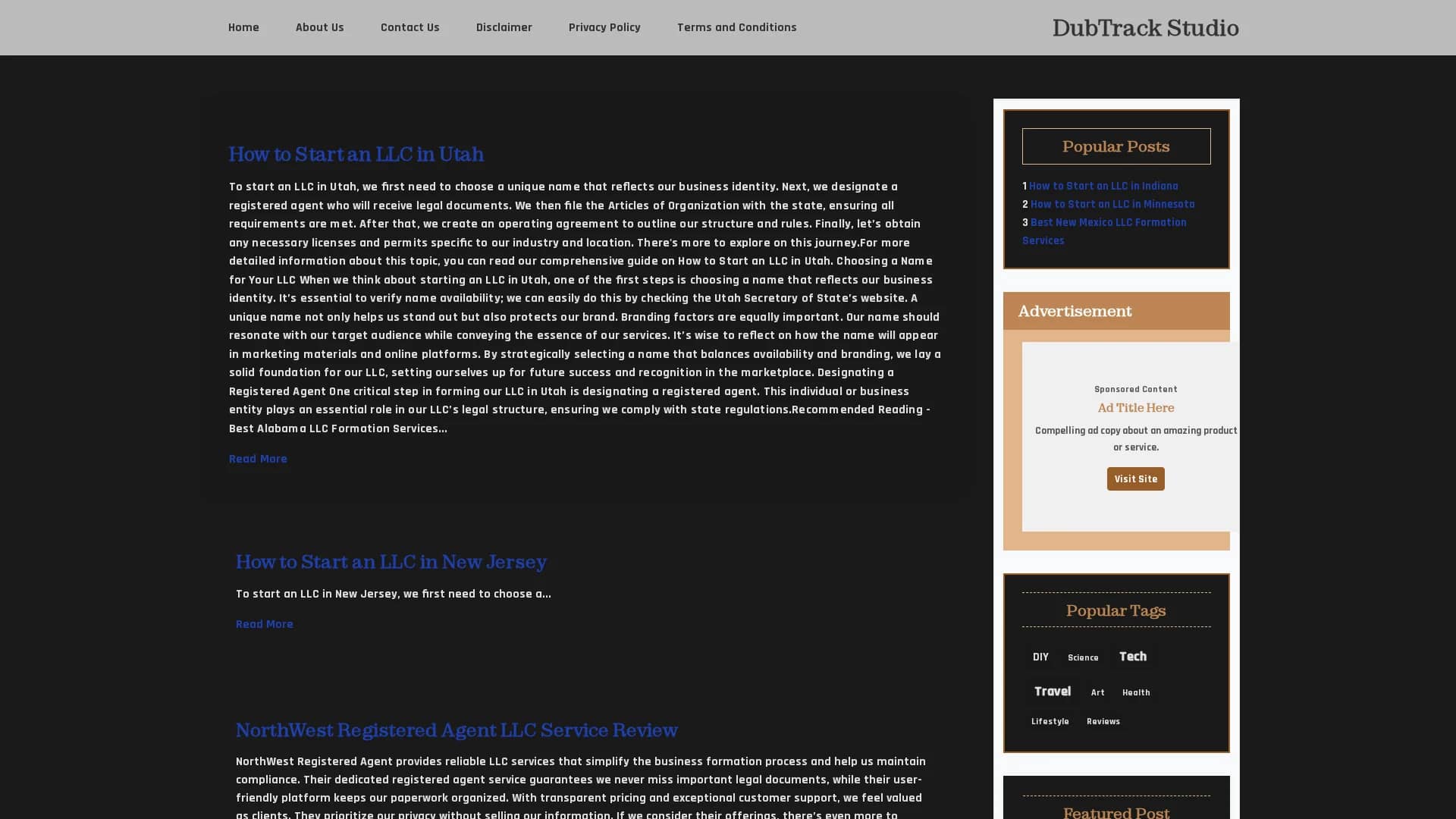 dubb homepage