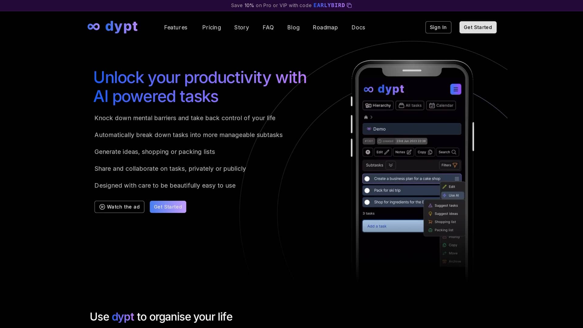 dypt homepage