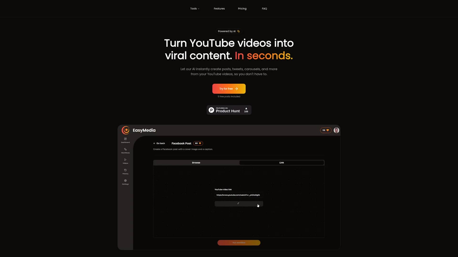 easymedia homepage