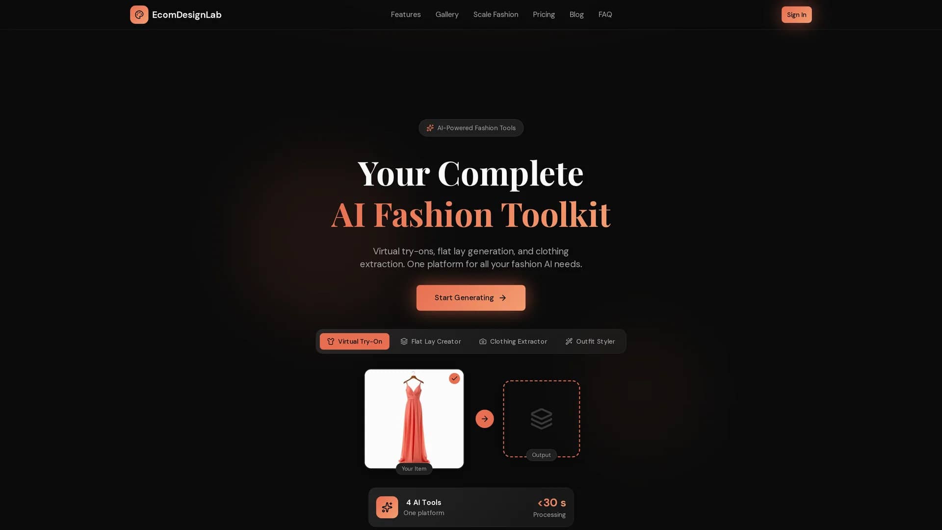 ecomdesignlab-ai homepage
