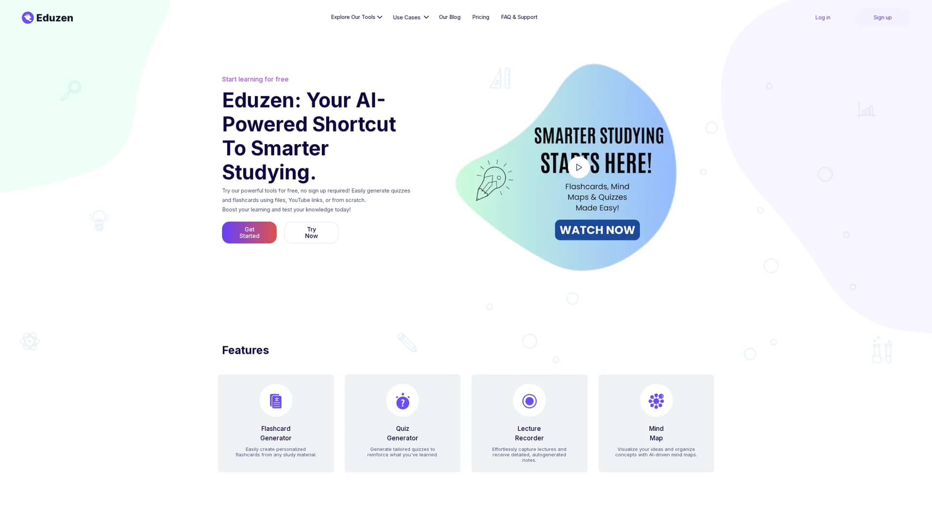 eduzen-ai homepage