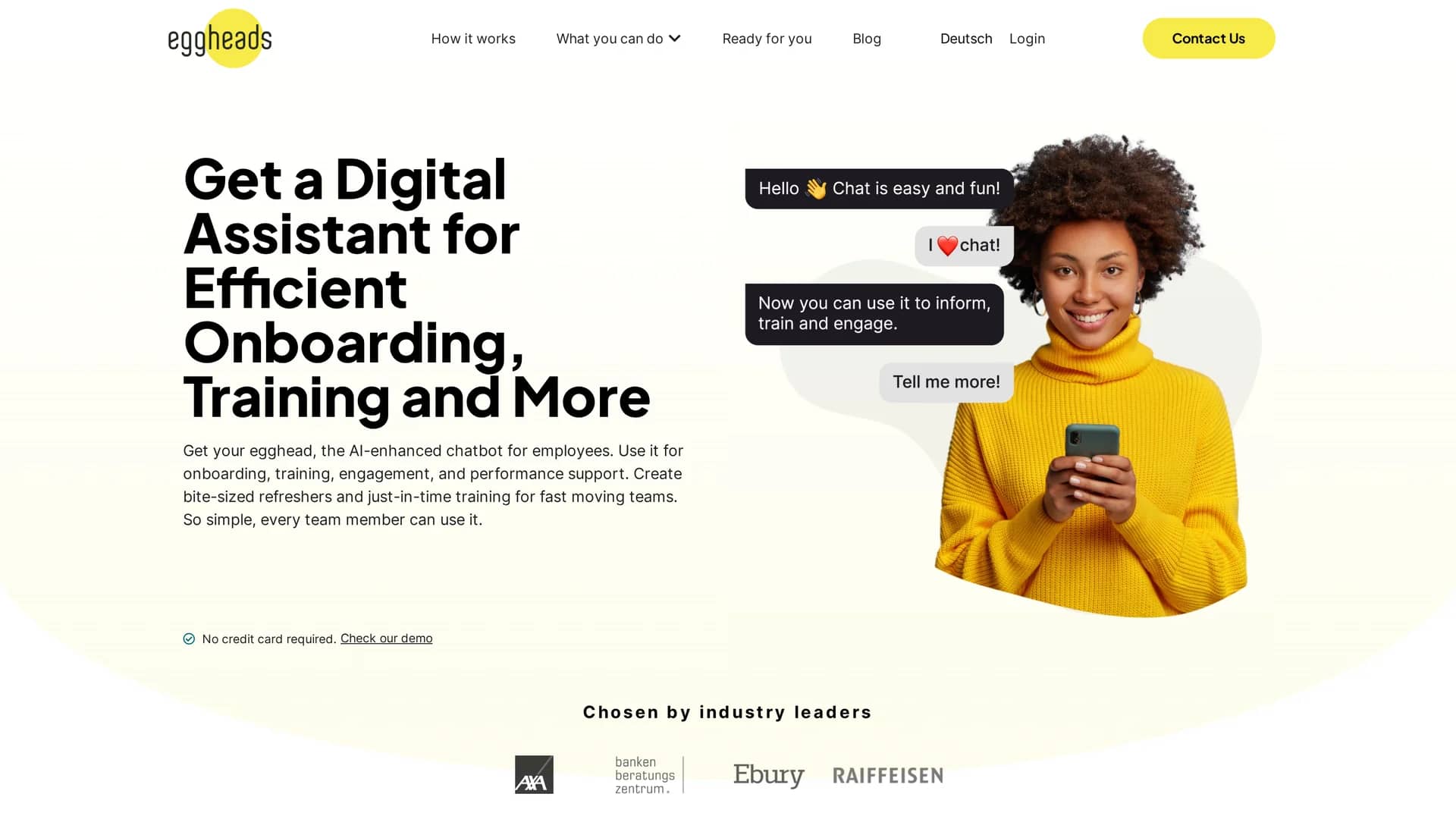 eggheads-ai-microlearning homepage