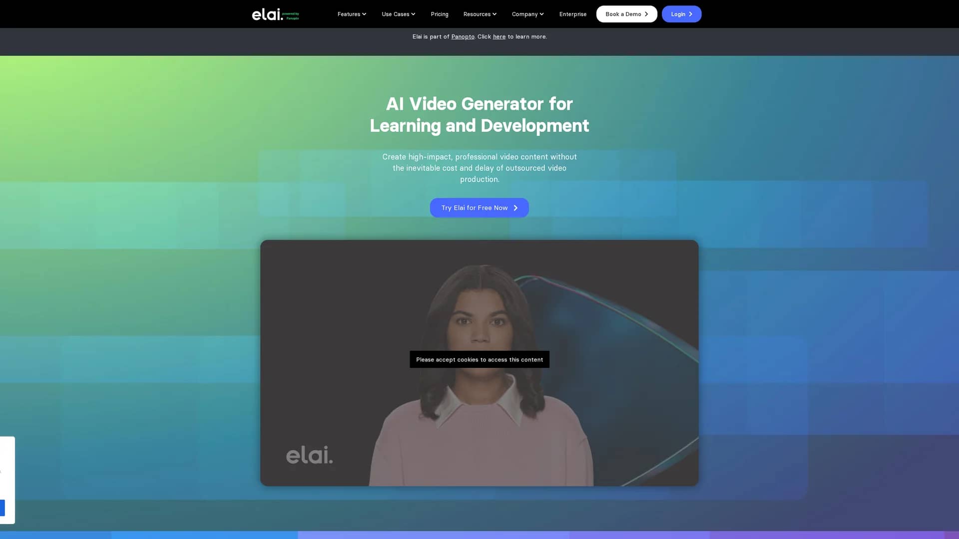 elai-io homepage
