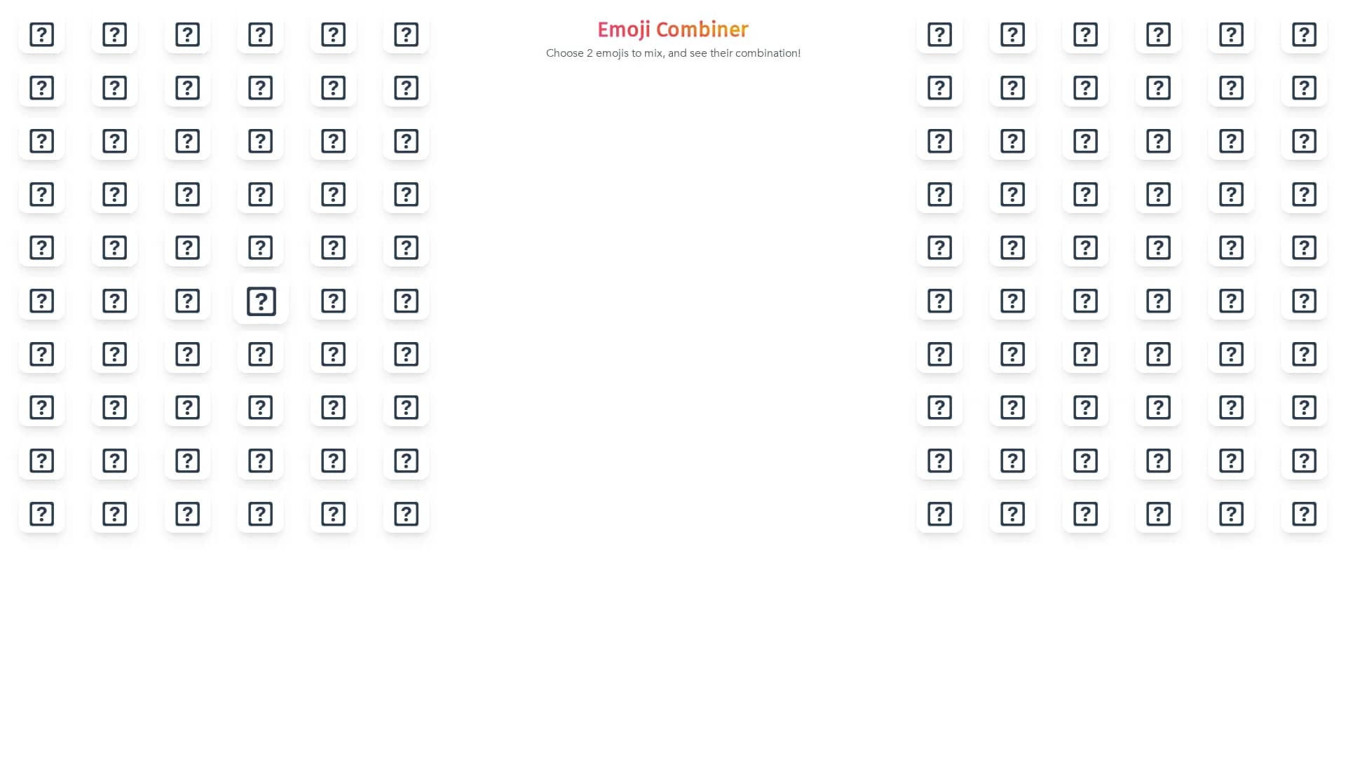 emoji-combiner homepage