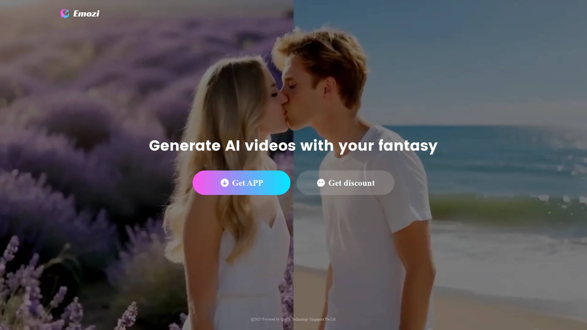 emozi-ai homepage