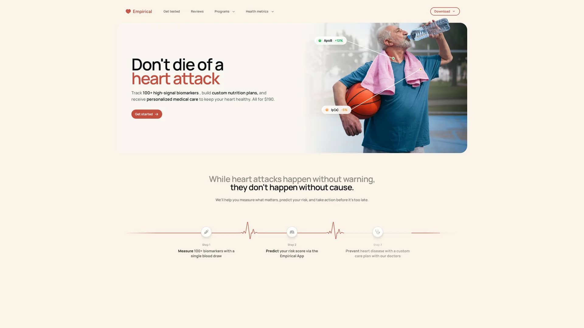 empirical-health homepage