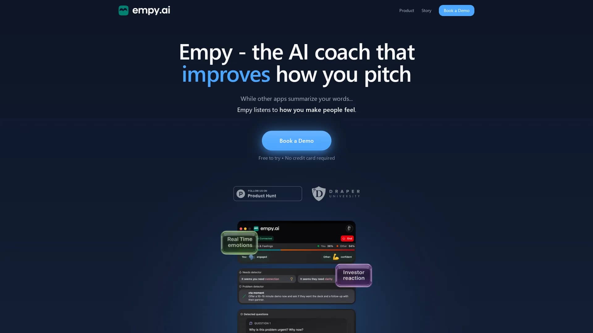 empy homepage