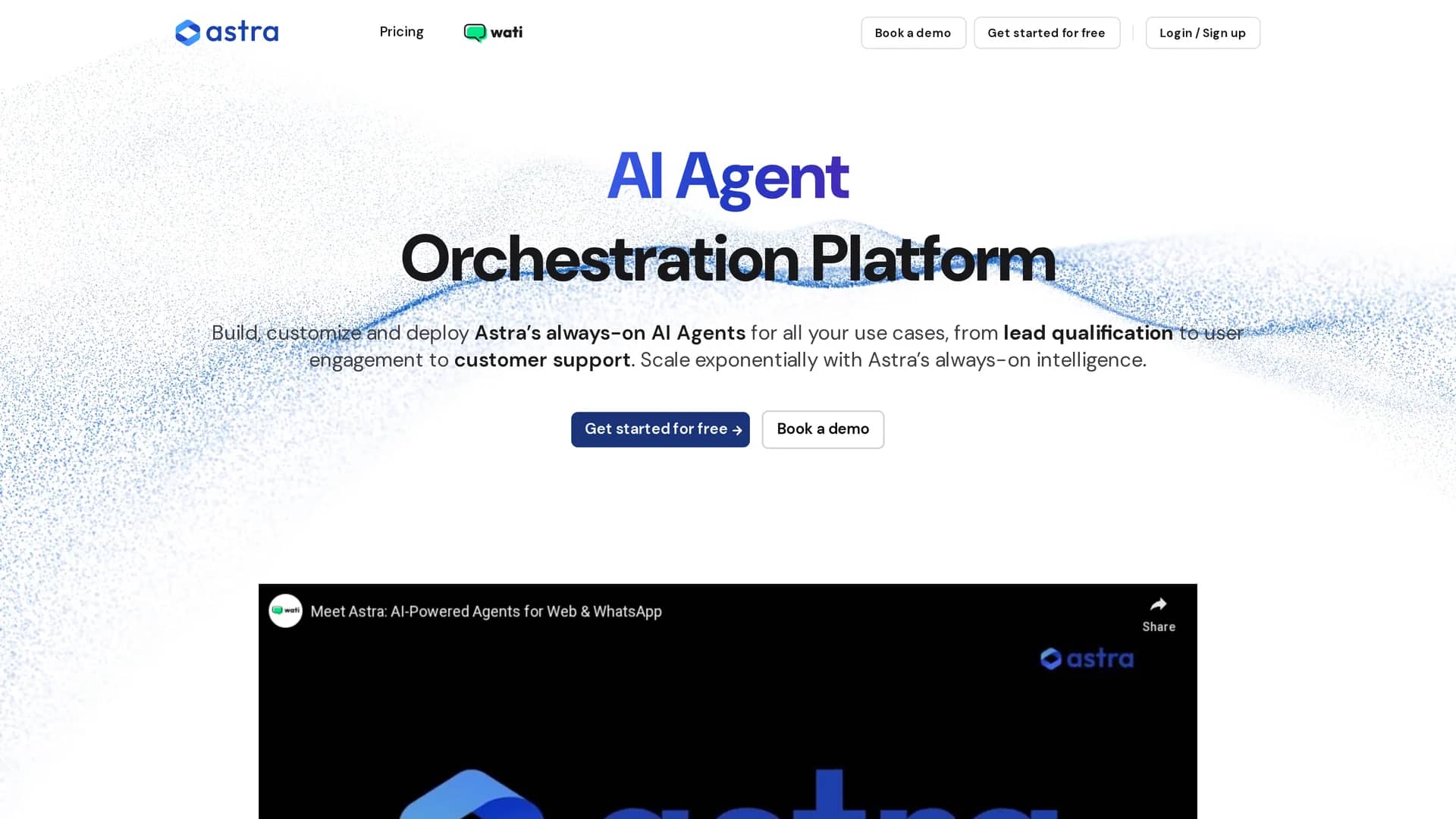 engagechat-ai homepage