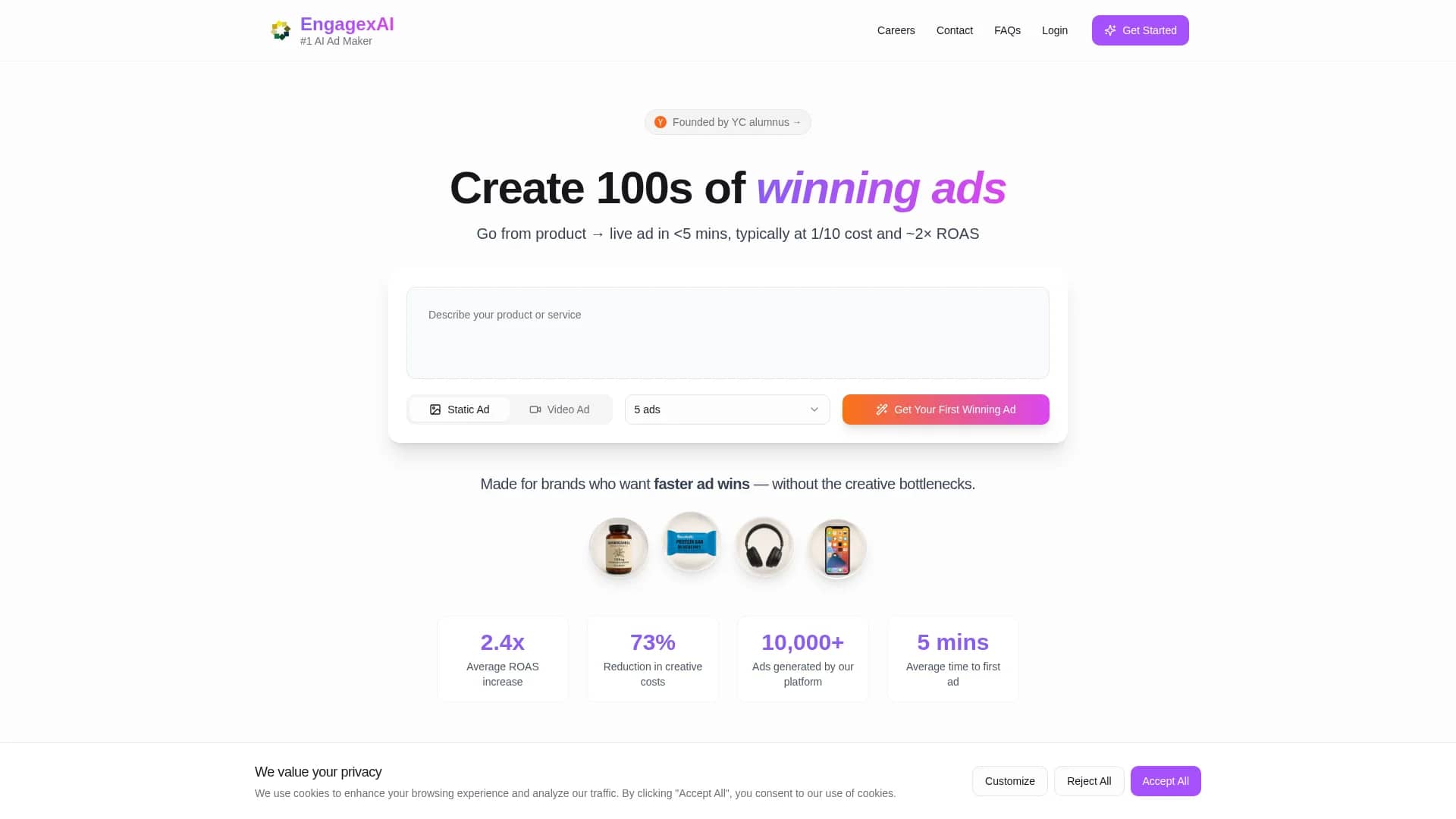 engagexai homepage