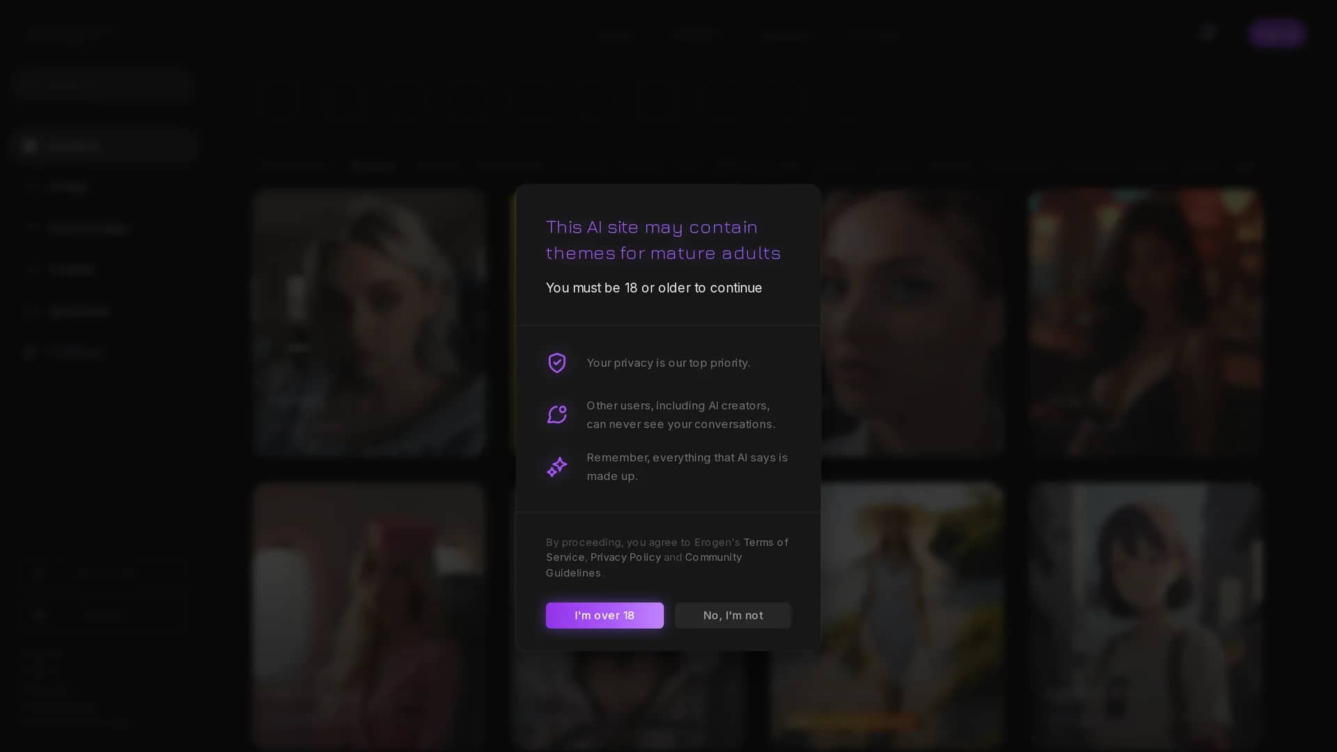 erogen-ai homepage