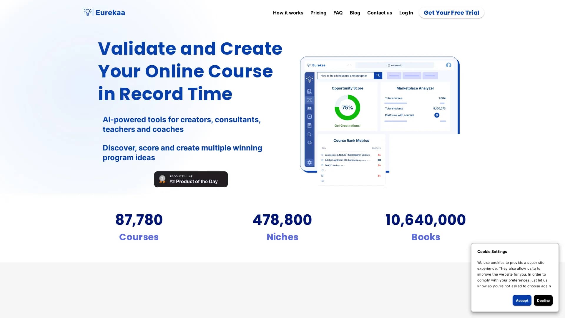 eurekaa homepage