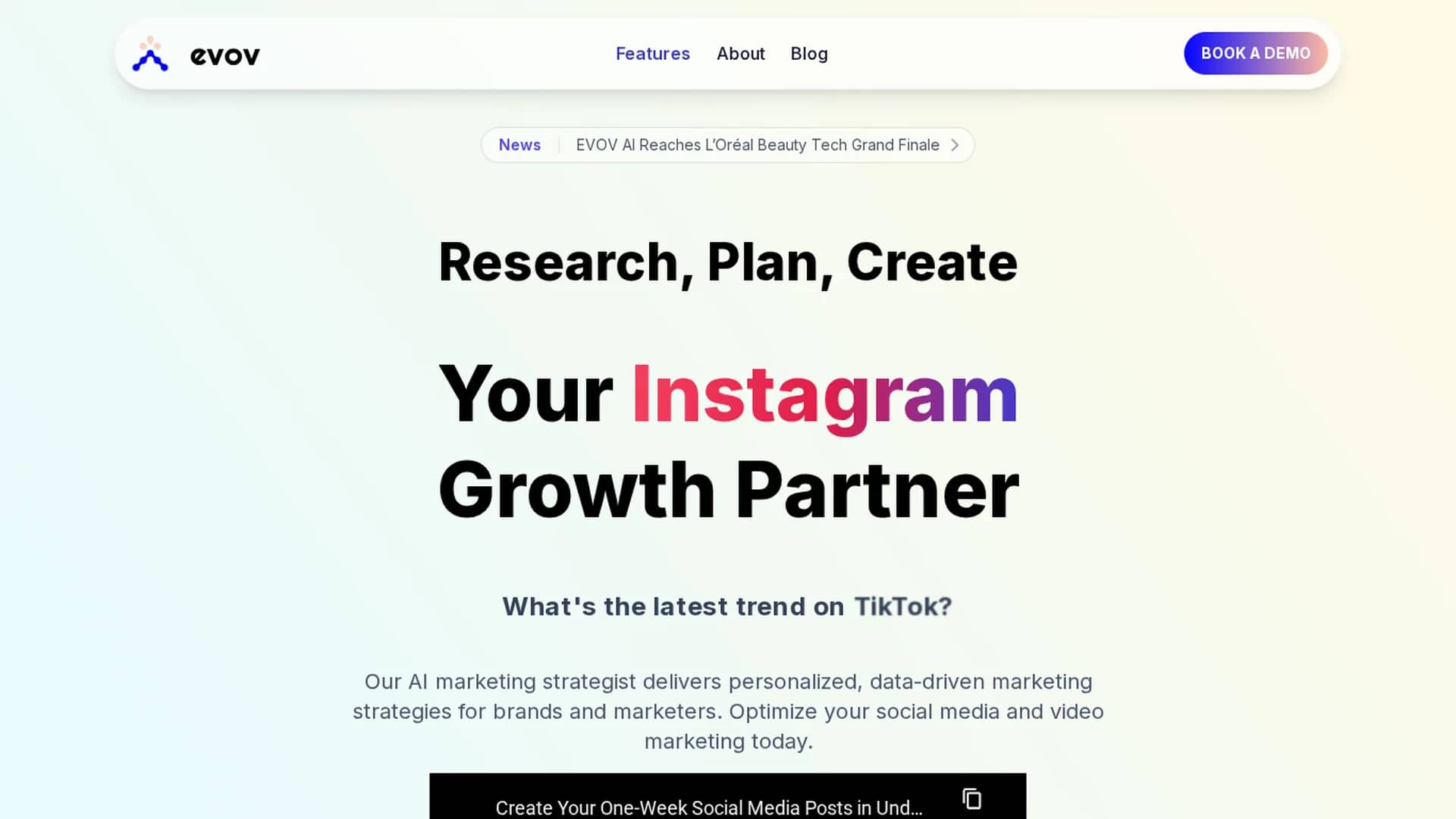 evov-ai homepage