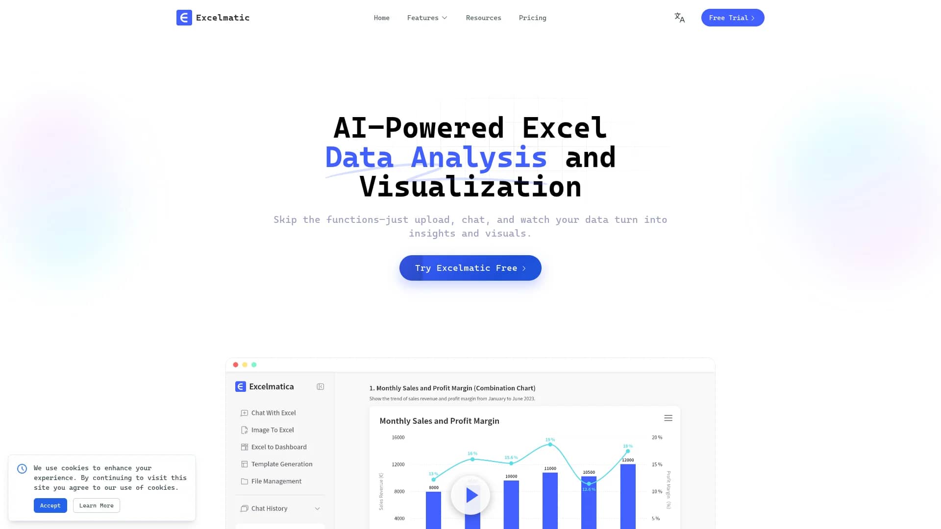 excelmatic homepage