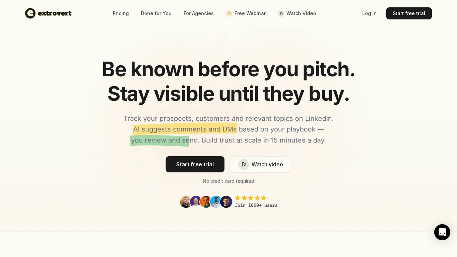 extrovert homepage
