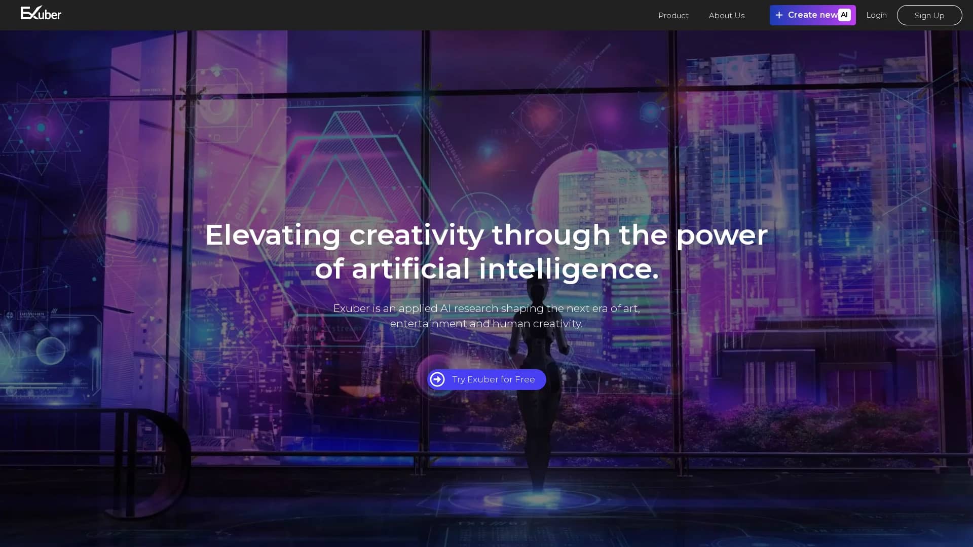 exuber homepage