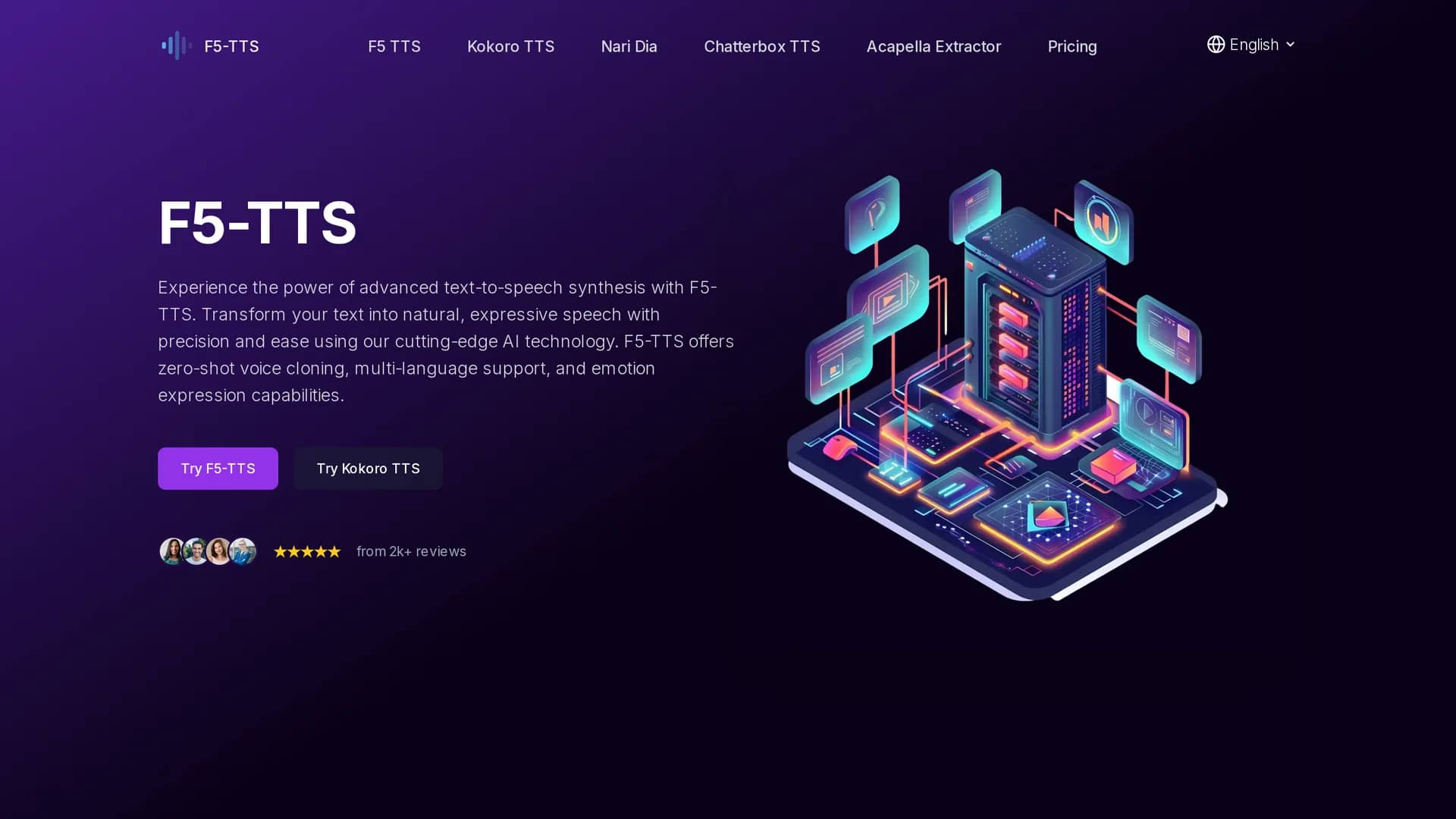 f5-tts homepage