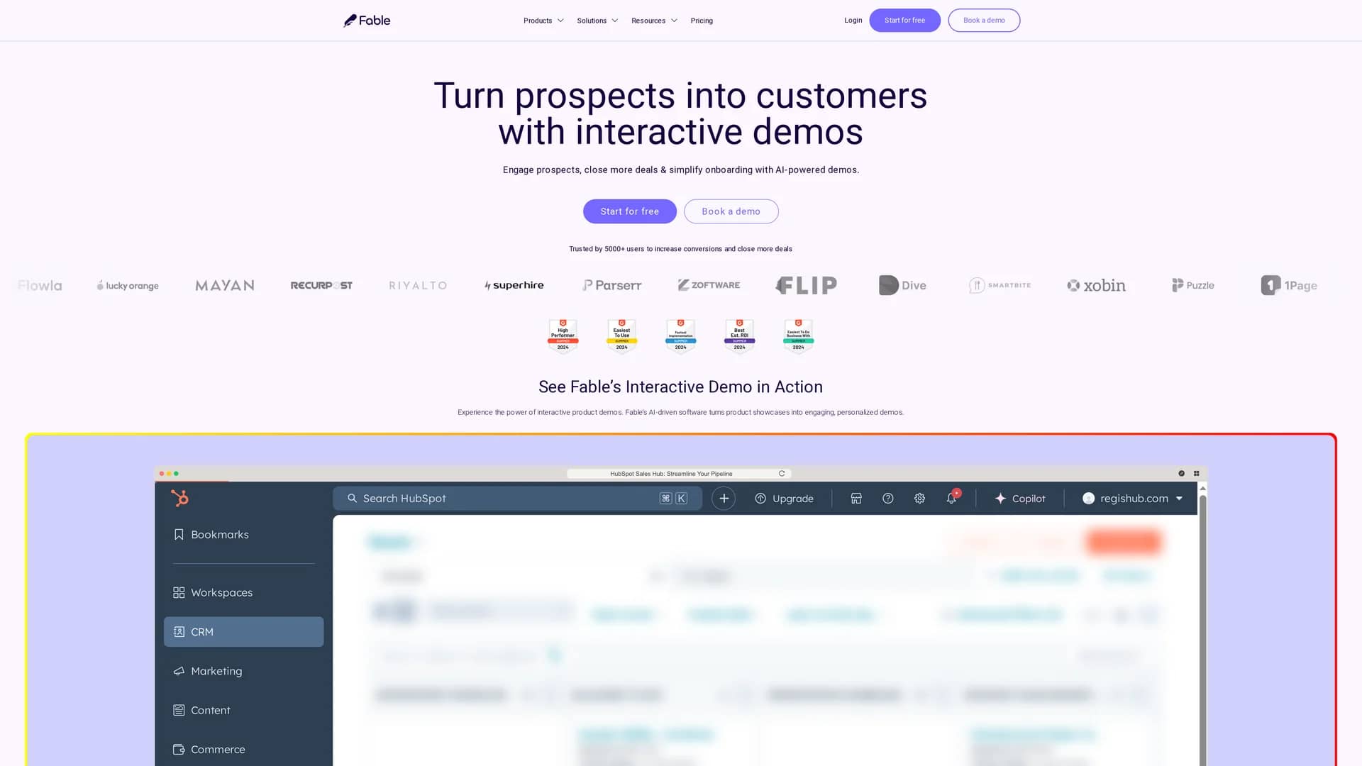 fable homepage