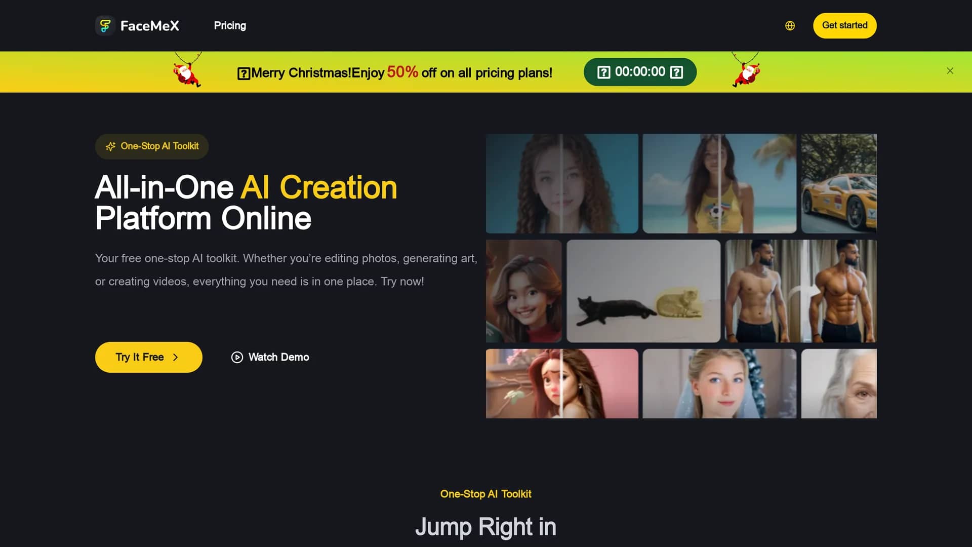 facemex homepage