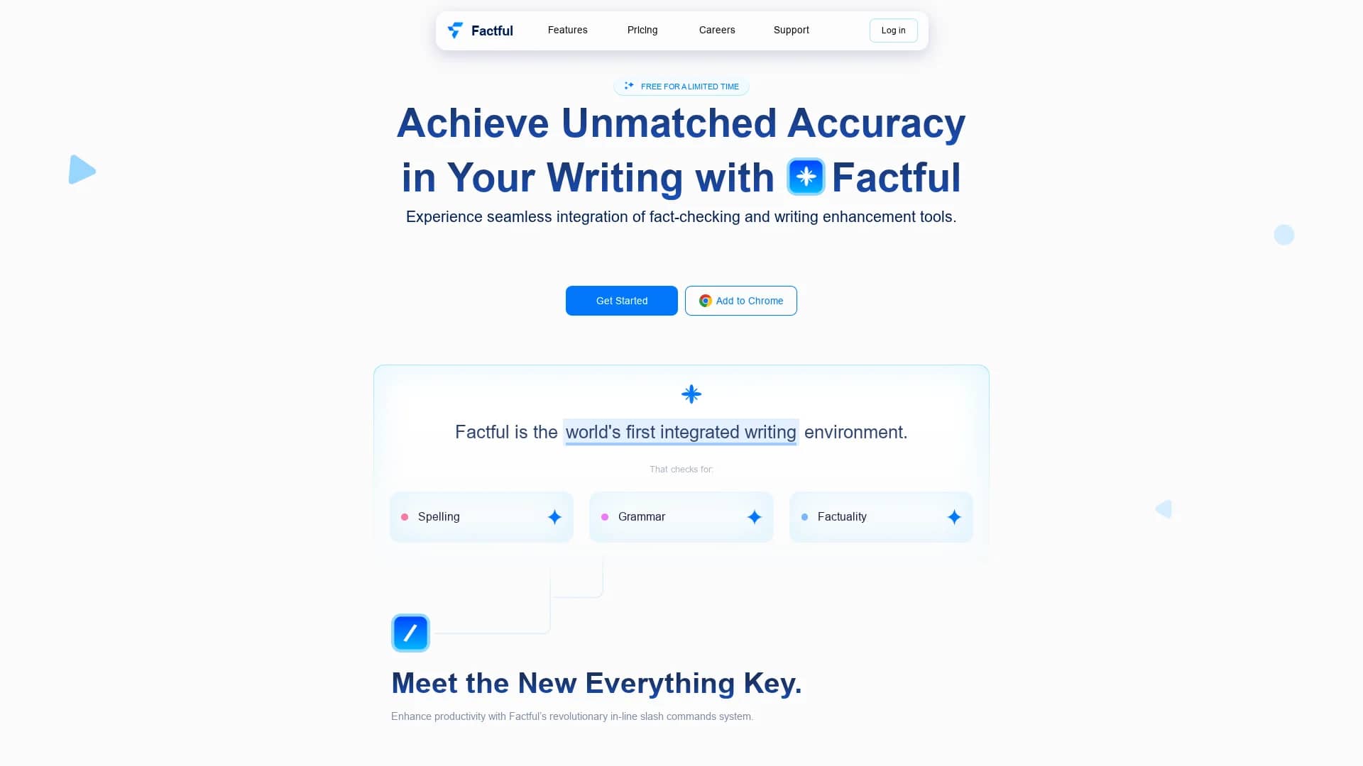 factful homepage