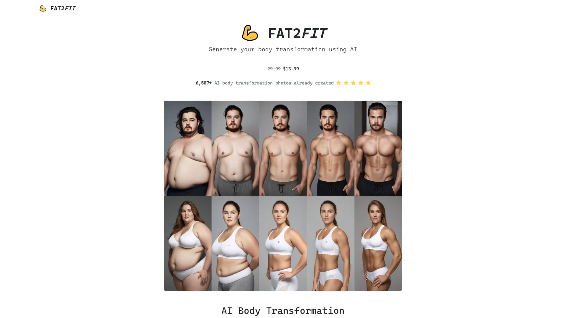 fat2fit homepage