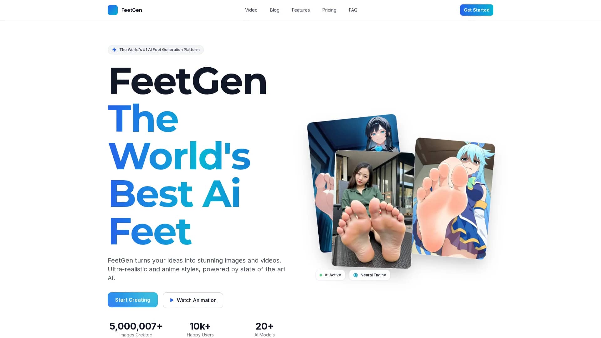 feetgen homepage