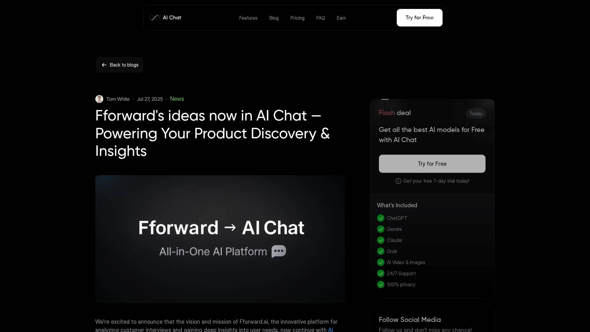fforward homepage
