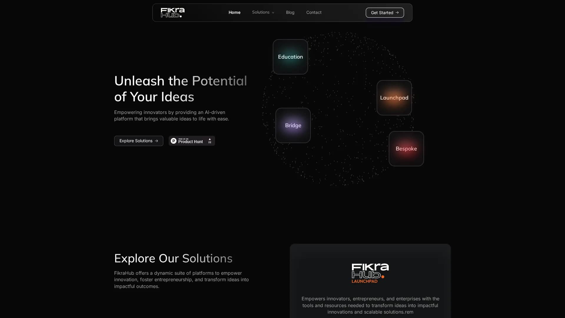 fikrahub homepage