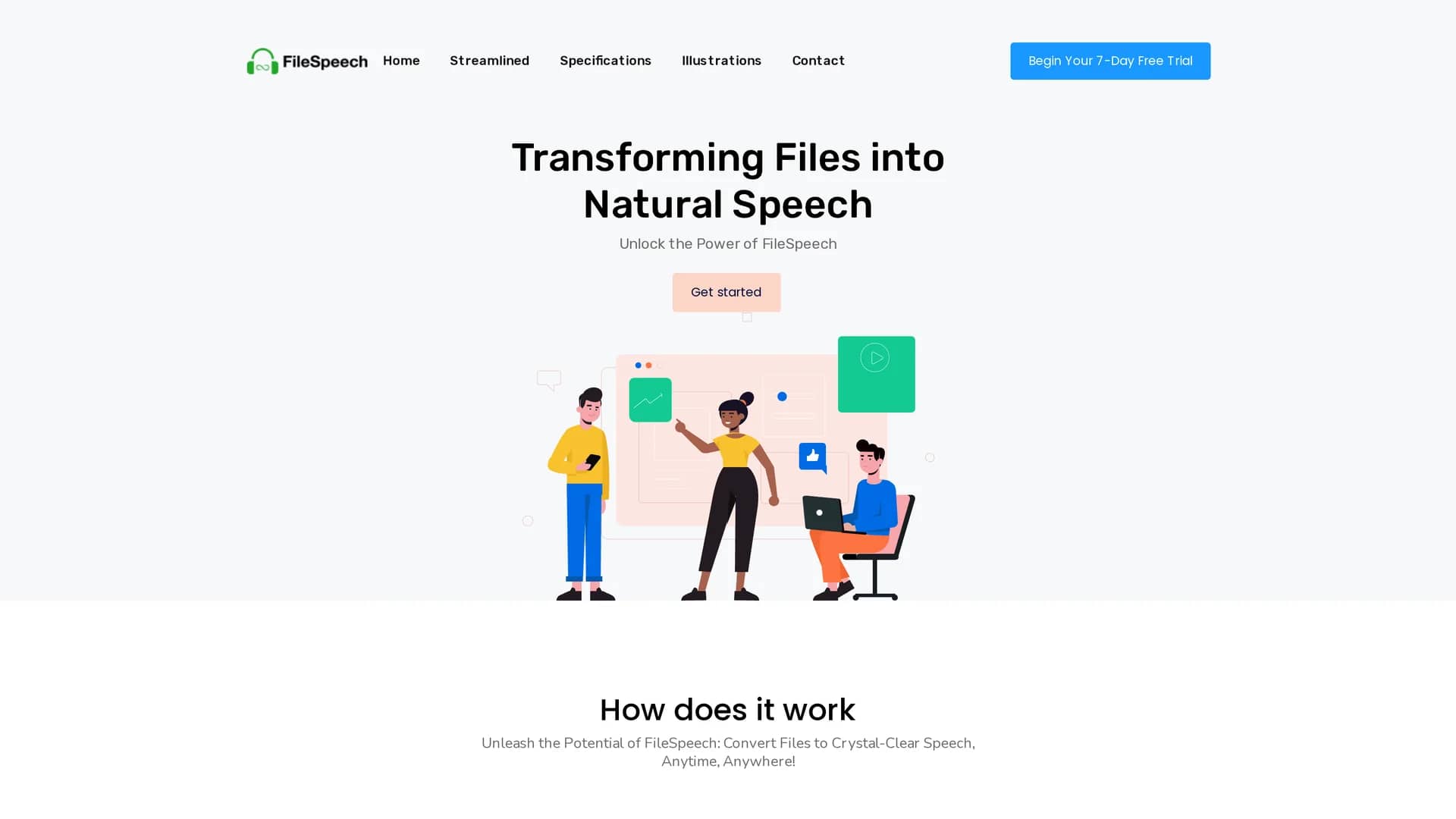 filespeech homepage
