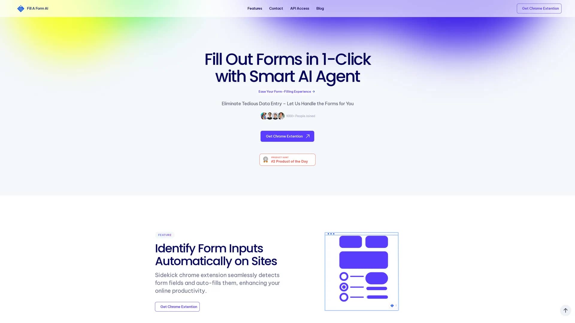fill-a-form-ai homepage
