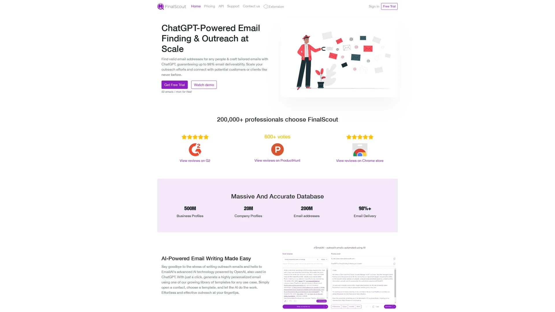 finalscout-com homepage