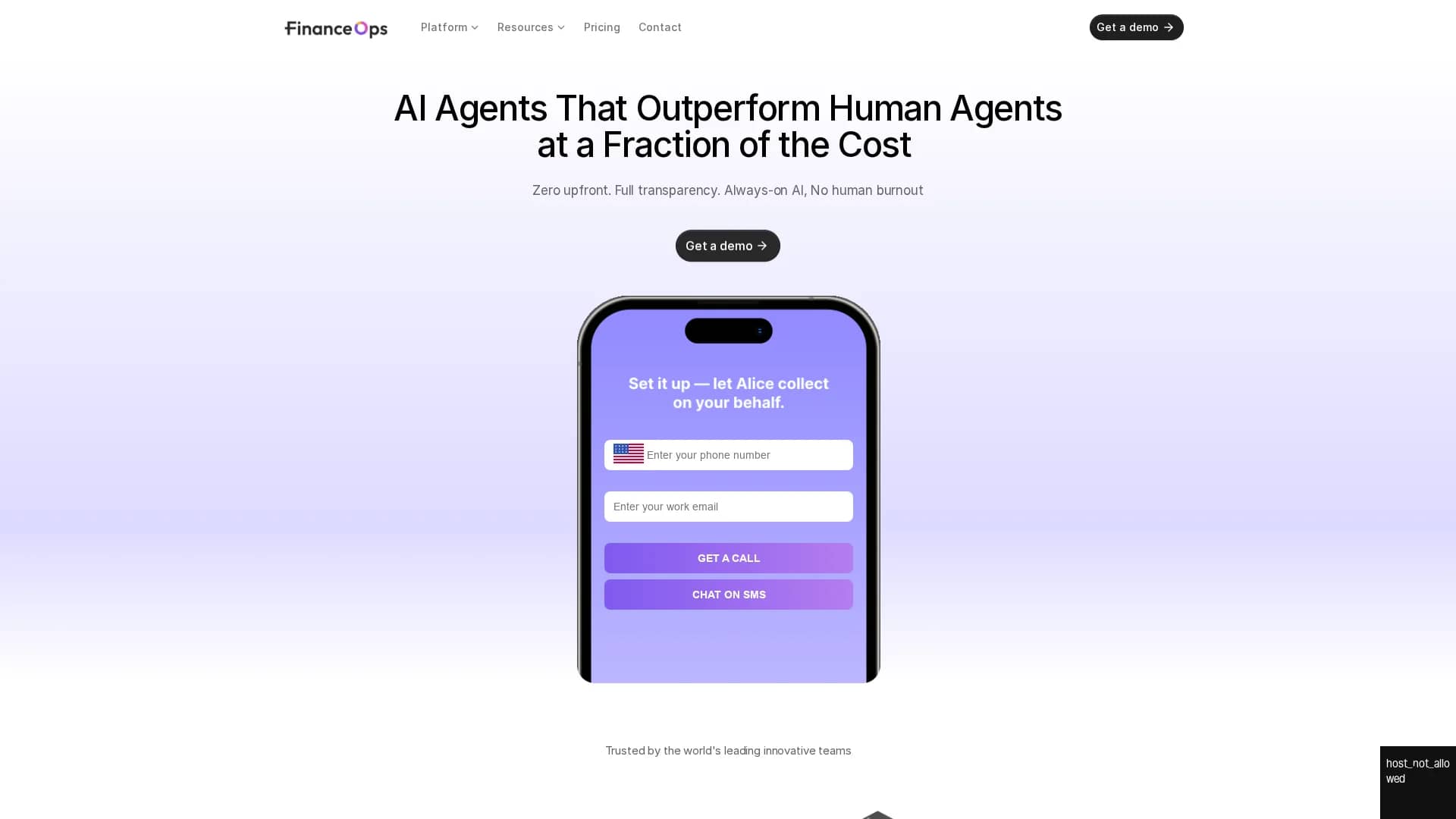 financeops homepage