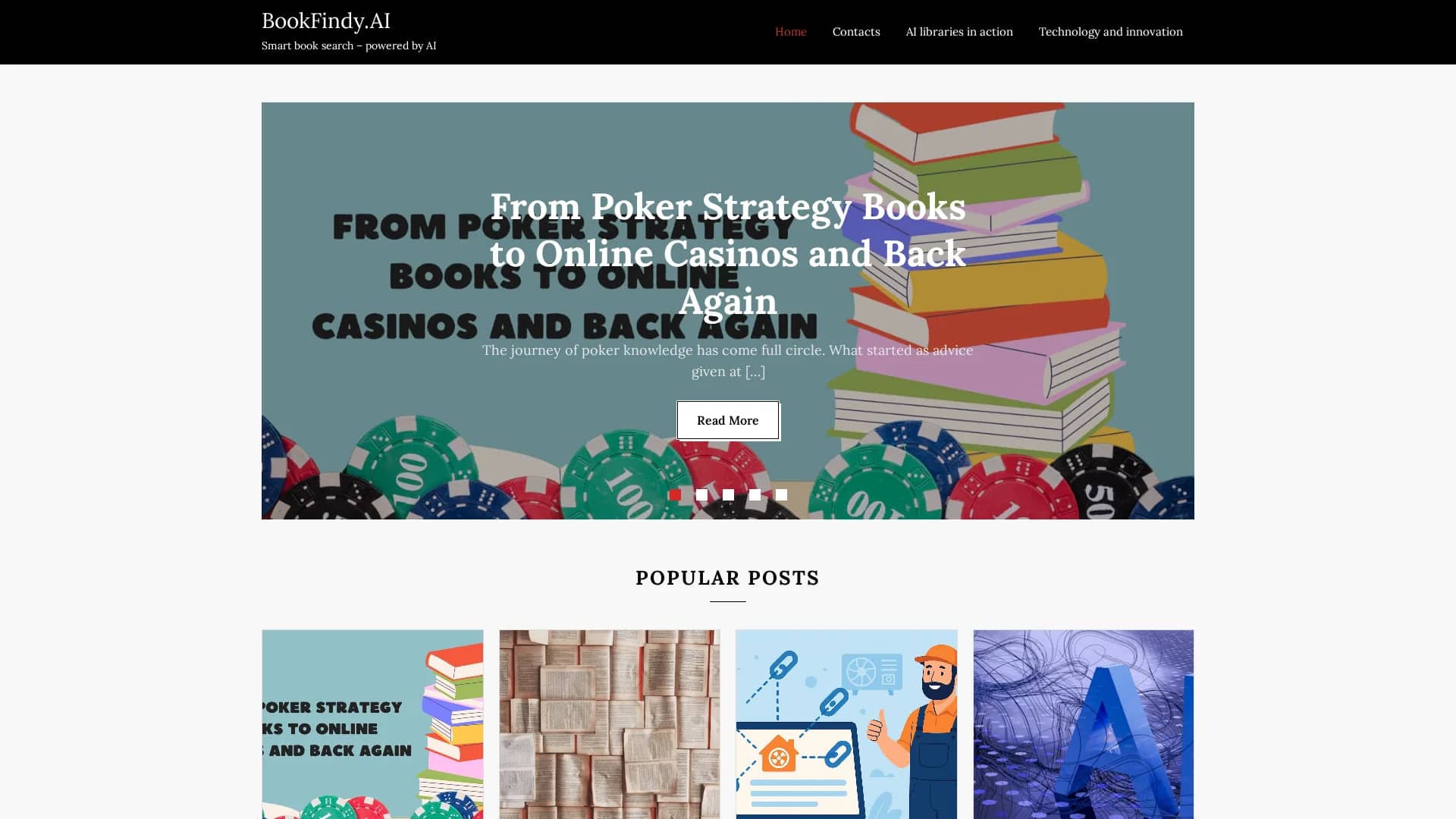 find-your-next-book homepage