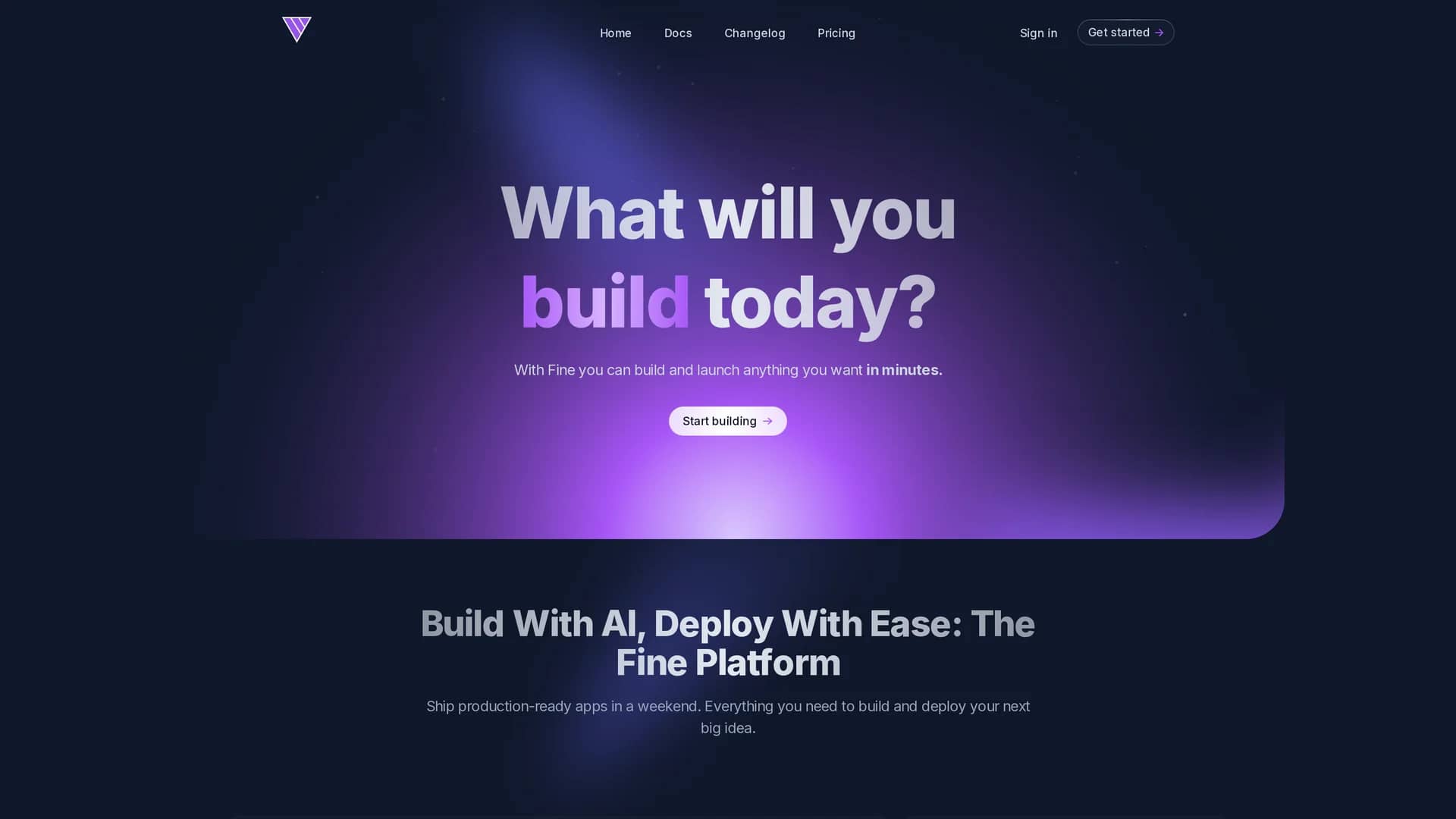 fine homepage