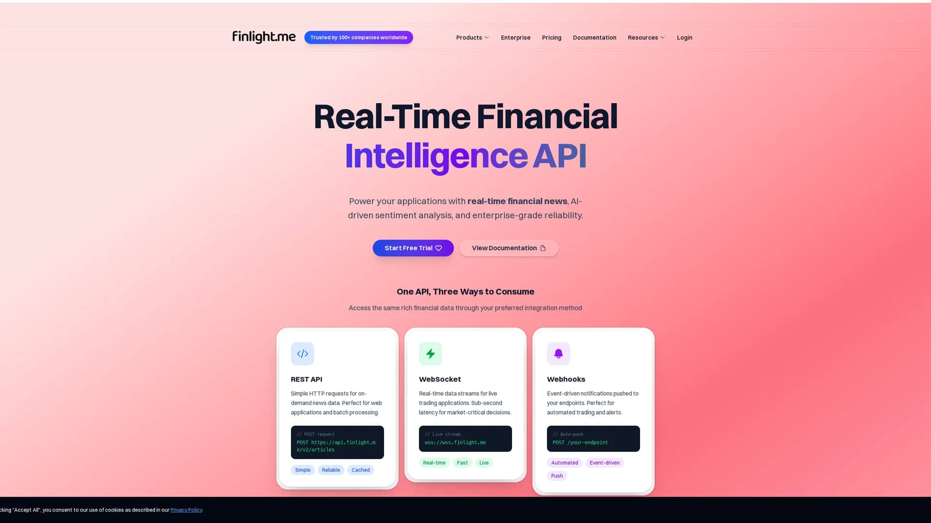 finlight-me homepage