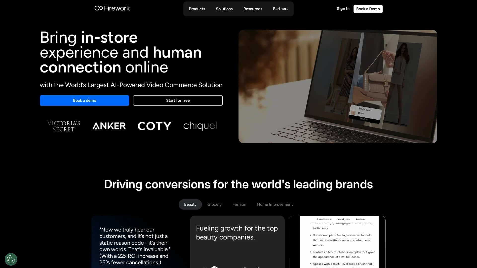 firework homepage