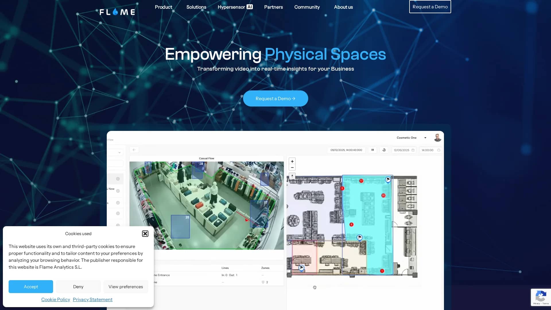 flameanalytics-com homepage
