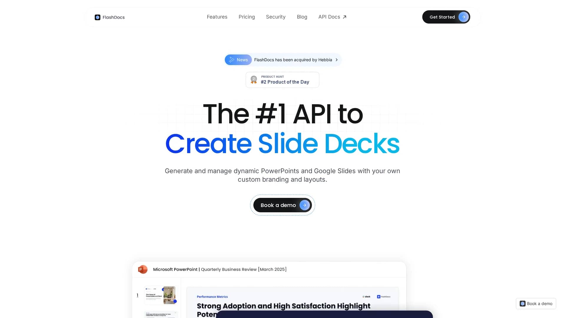 flashdocs-api homepage