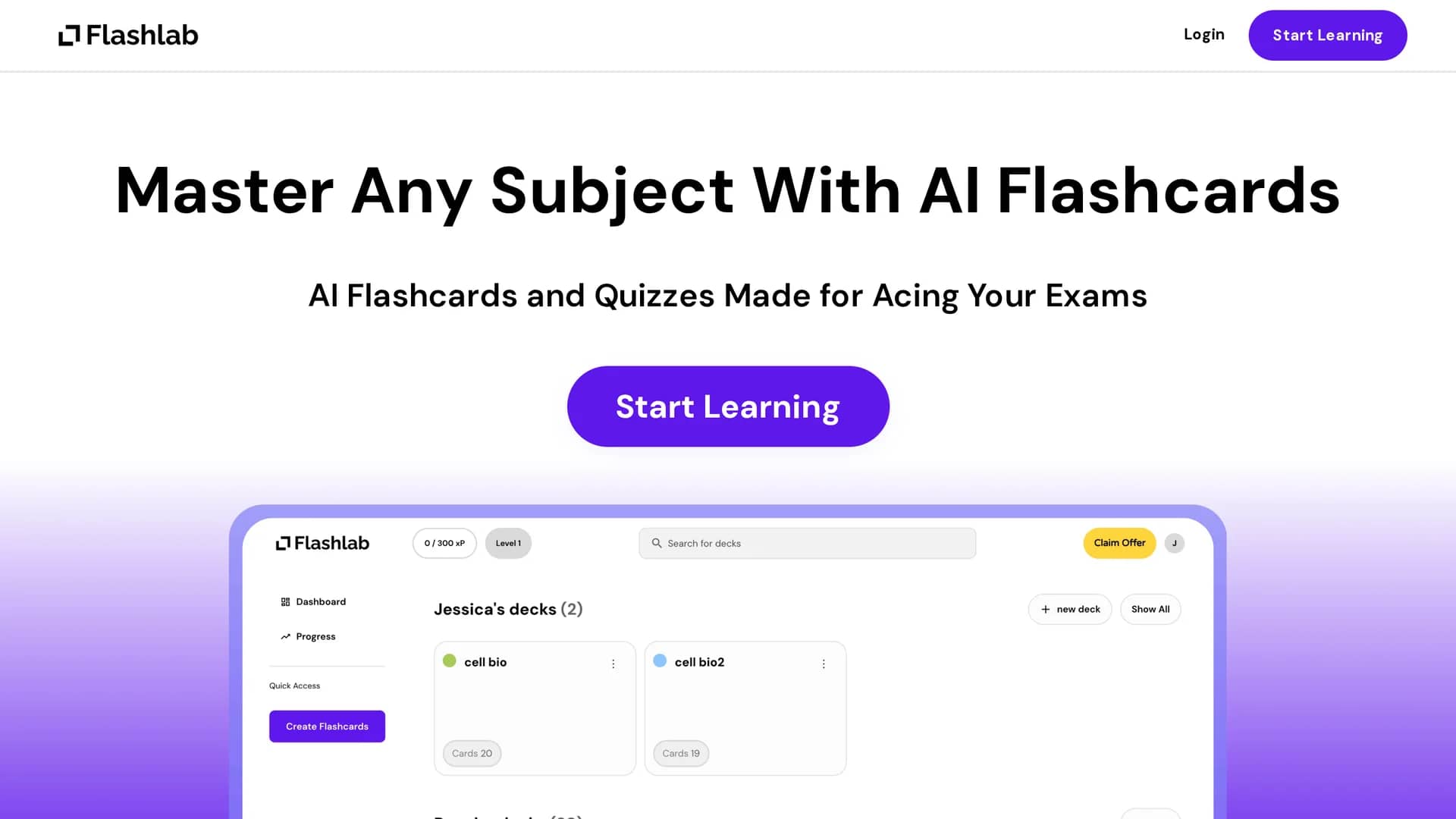 flashlab-io homepage