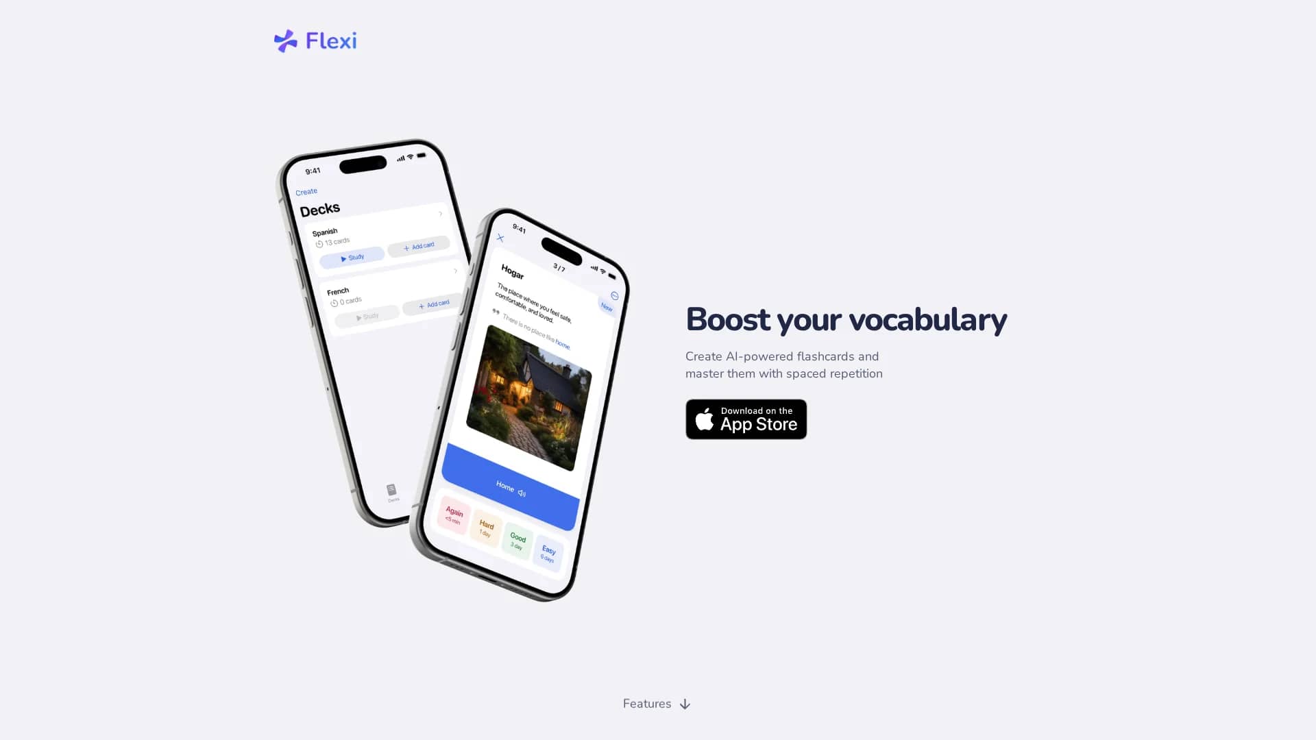 flexi homepage