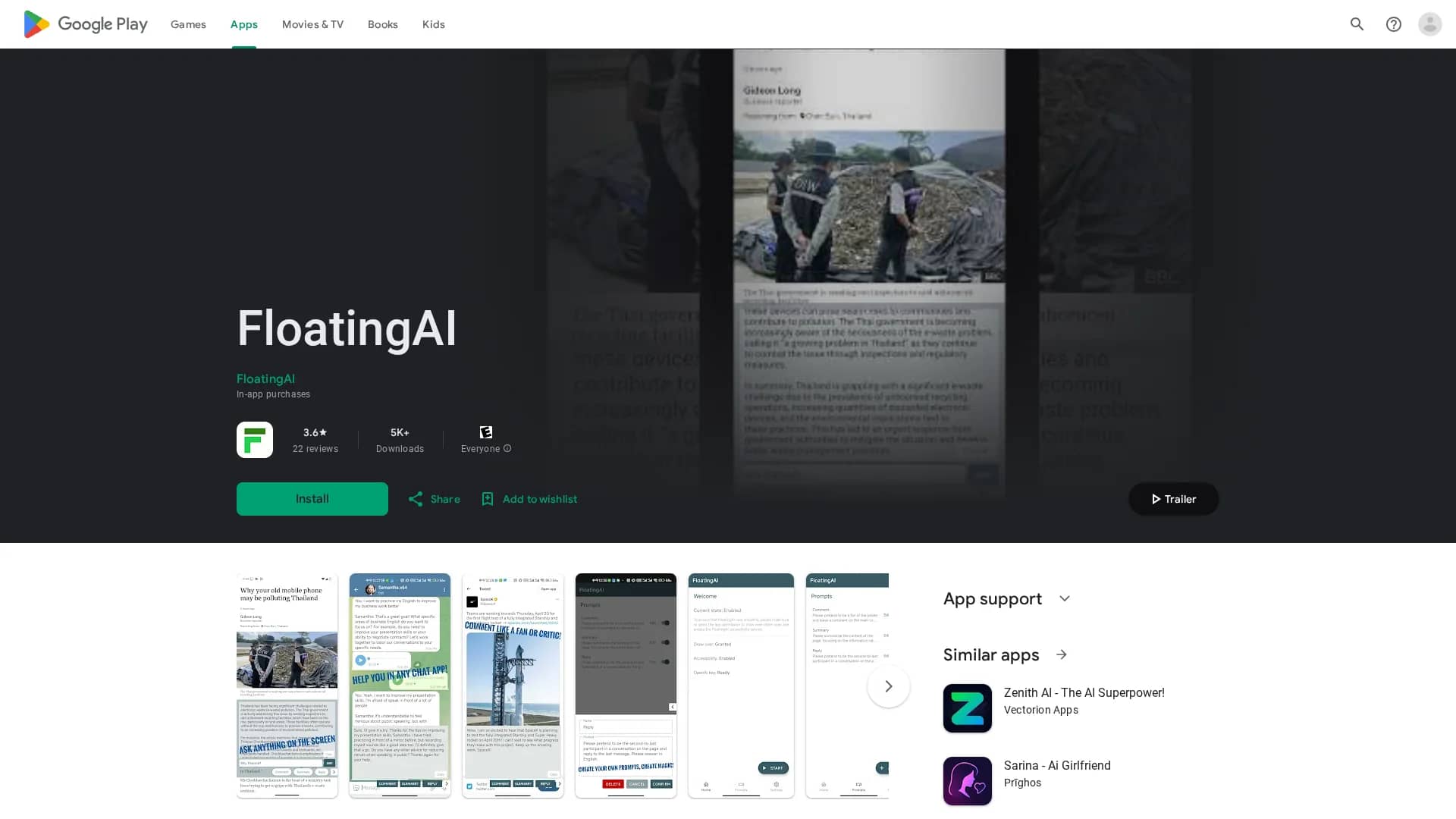 floatingai homepage