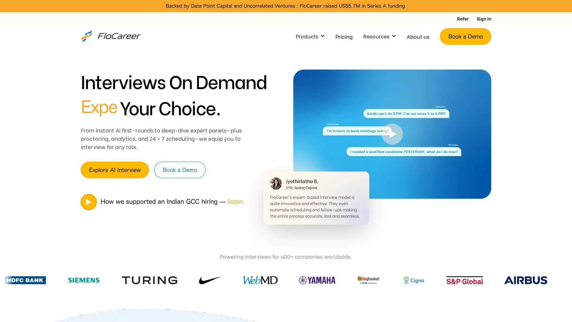 flocareer homepage
