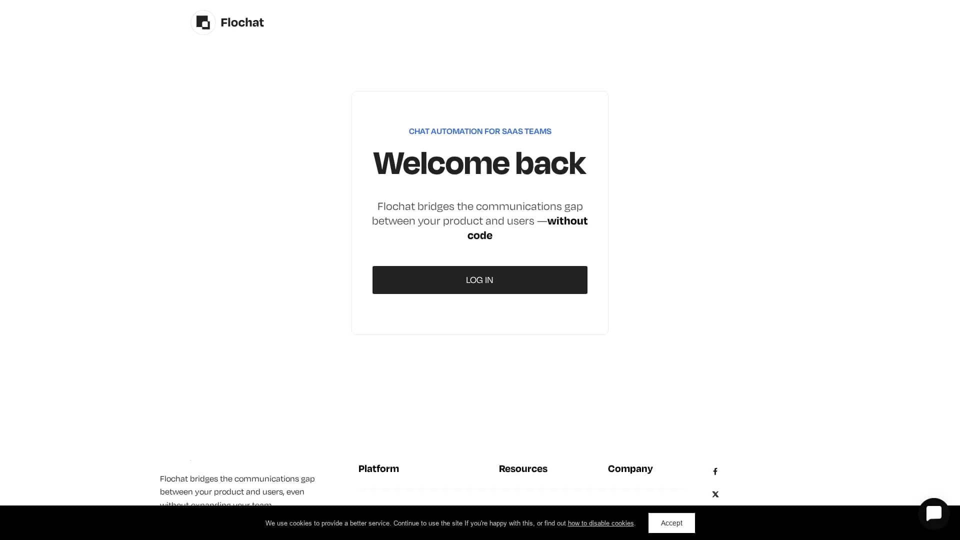 flochat homepage