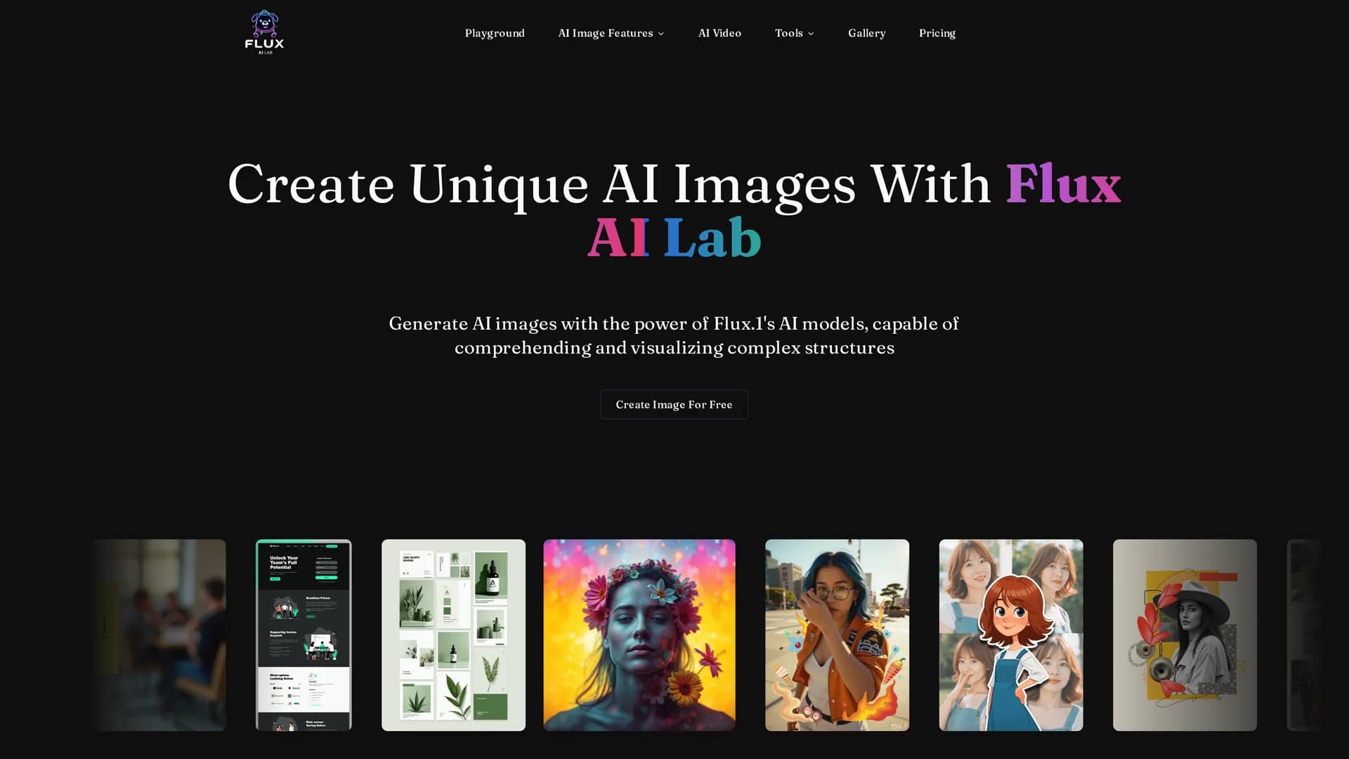 flux-ai-lab homepage