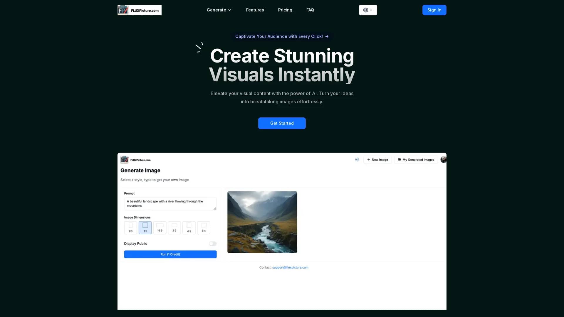 fluxpicture homepage