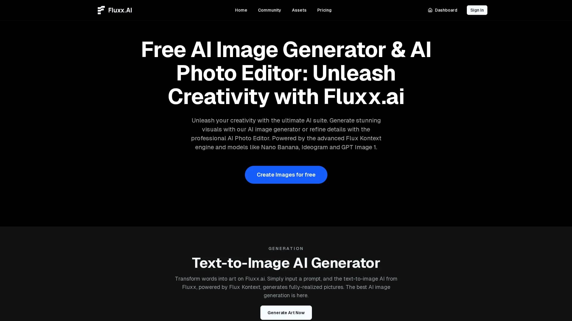 fluxx-ai homepage