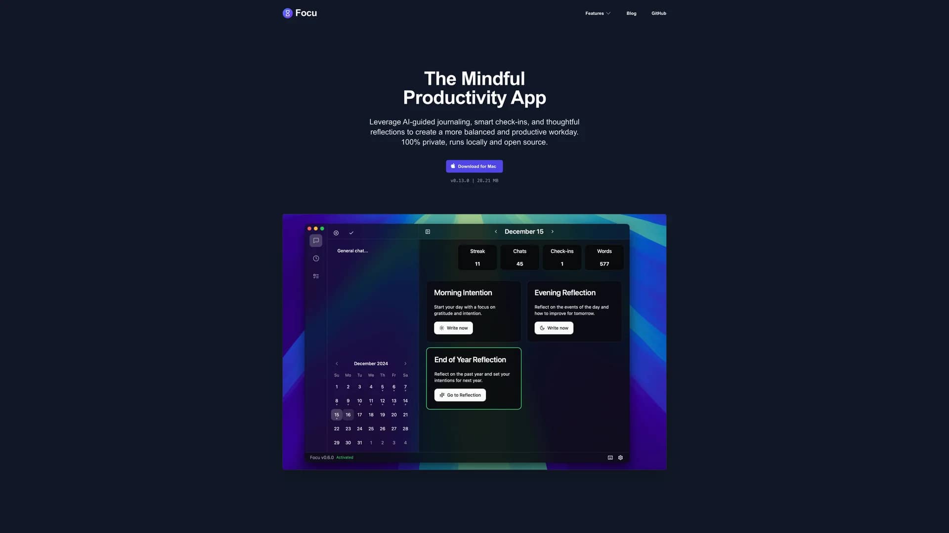 focu homepage