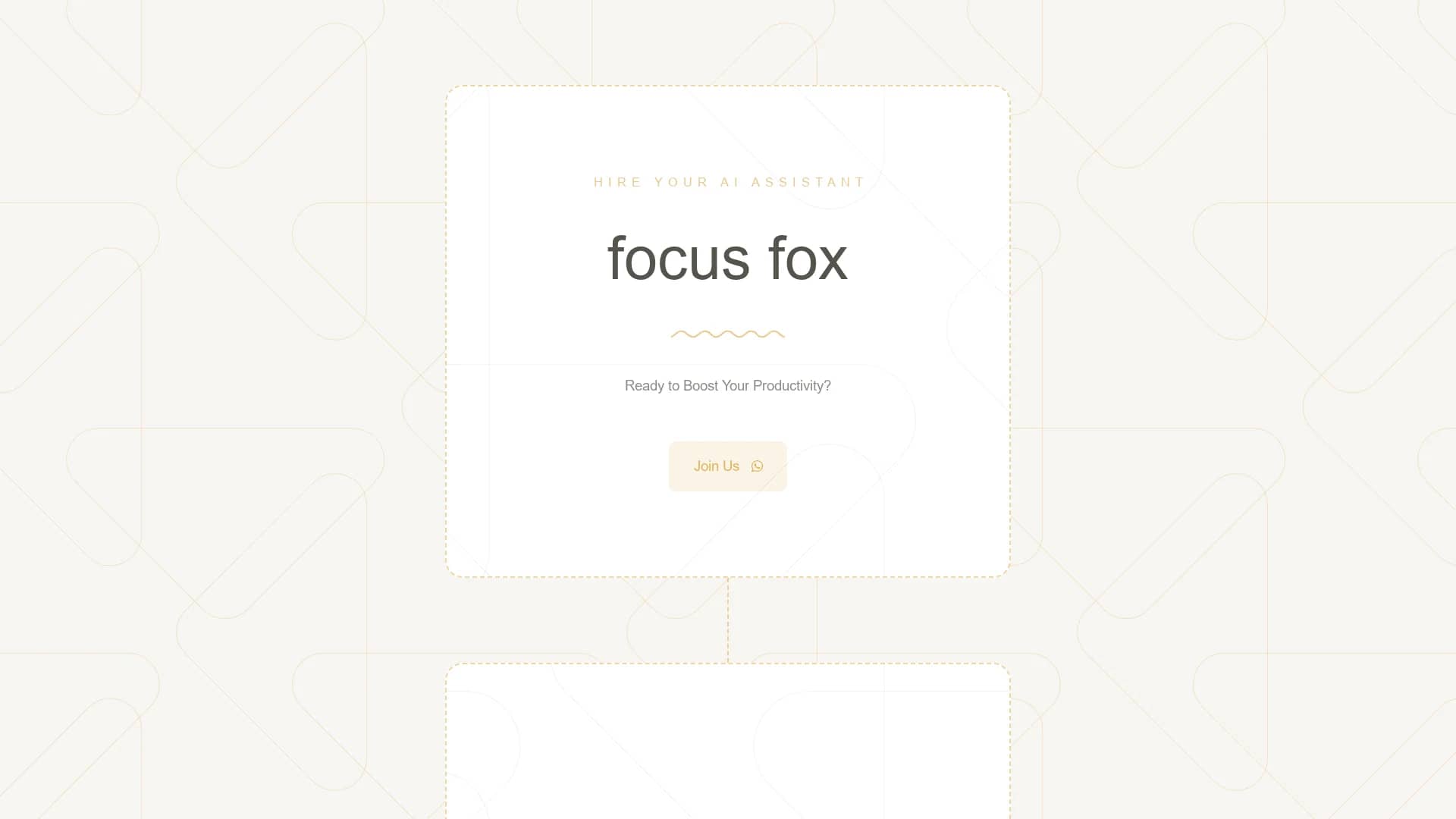 focus-fox homepage