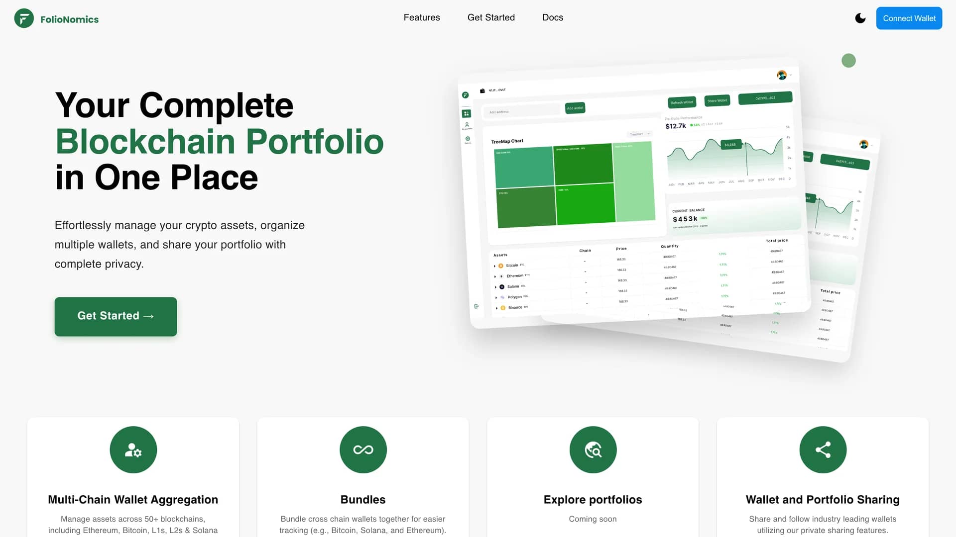 folionomics homepage