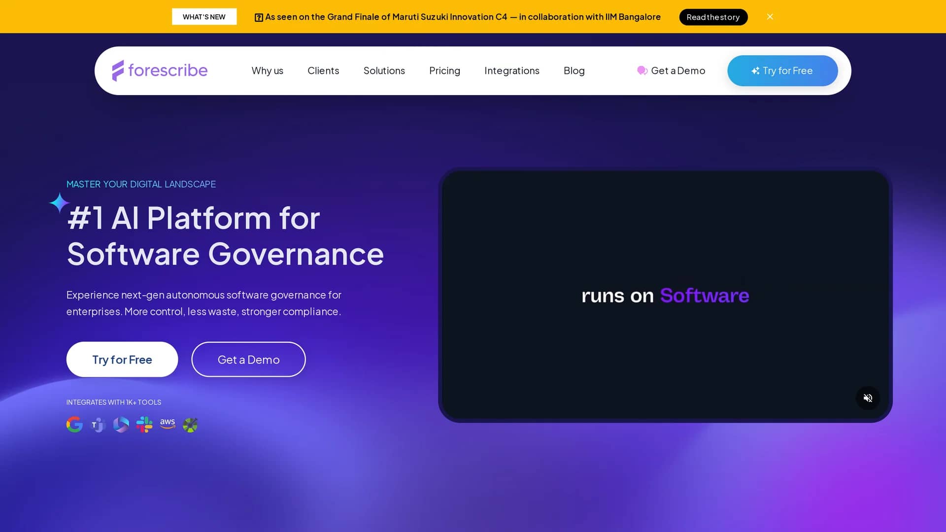 forescribe homepage