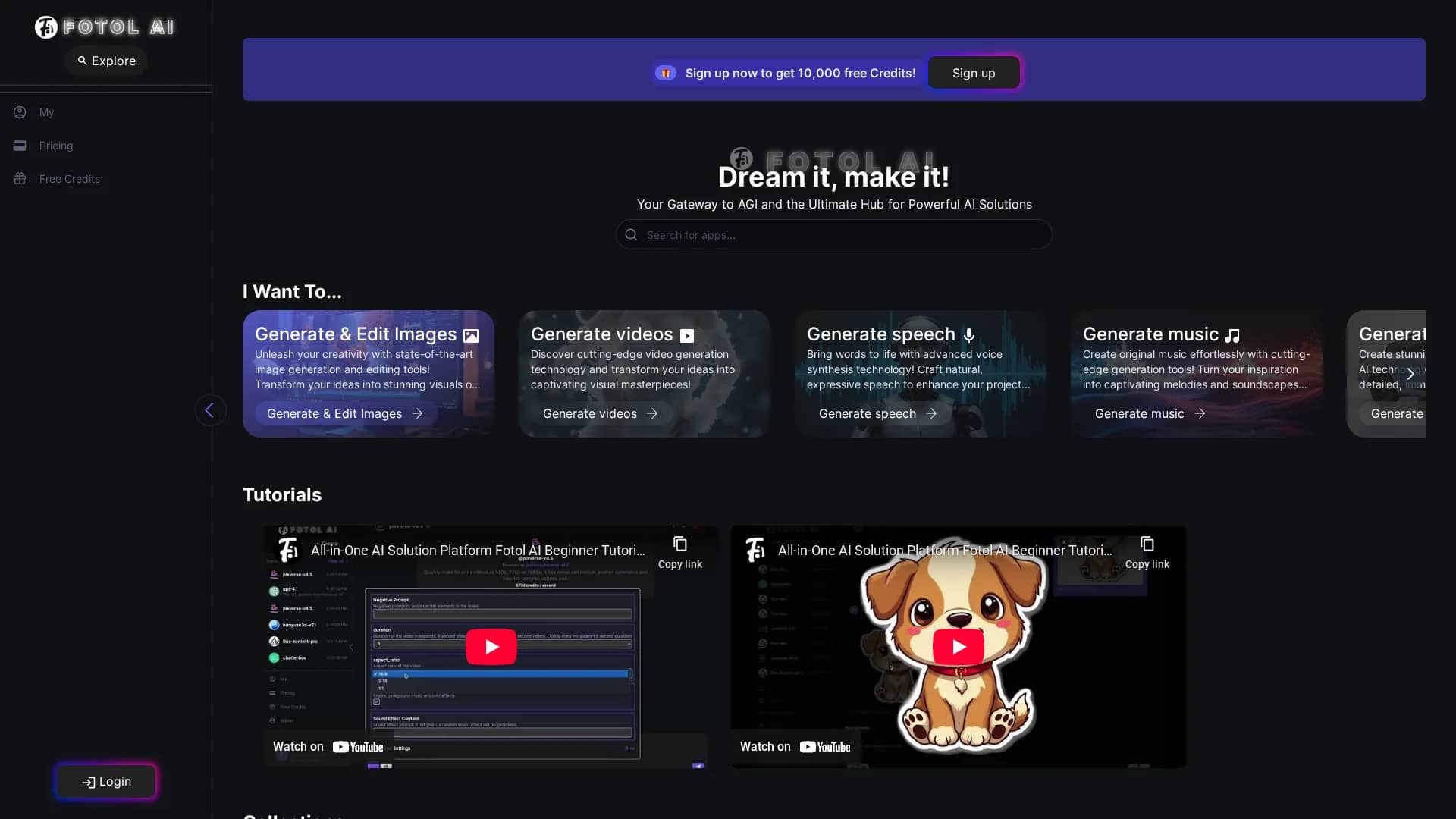 fotol-ai homepage